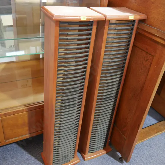 2 CD racks