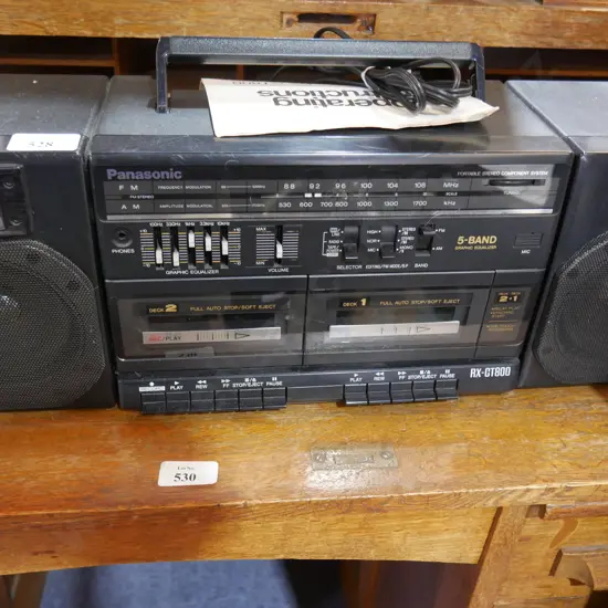 Panasonic stereo system