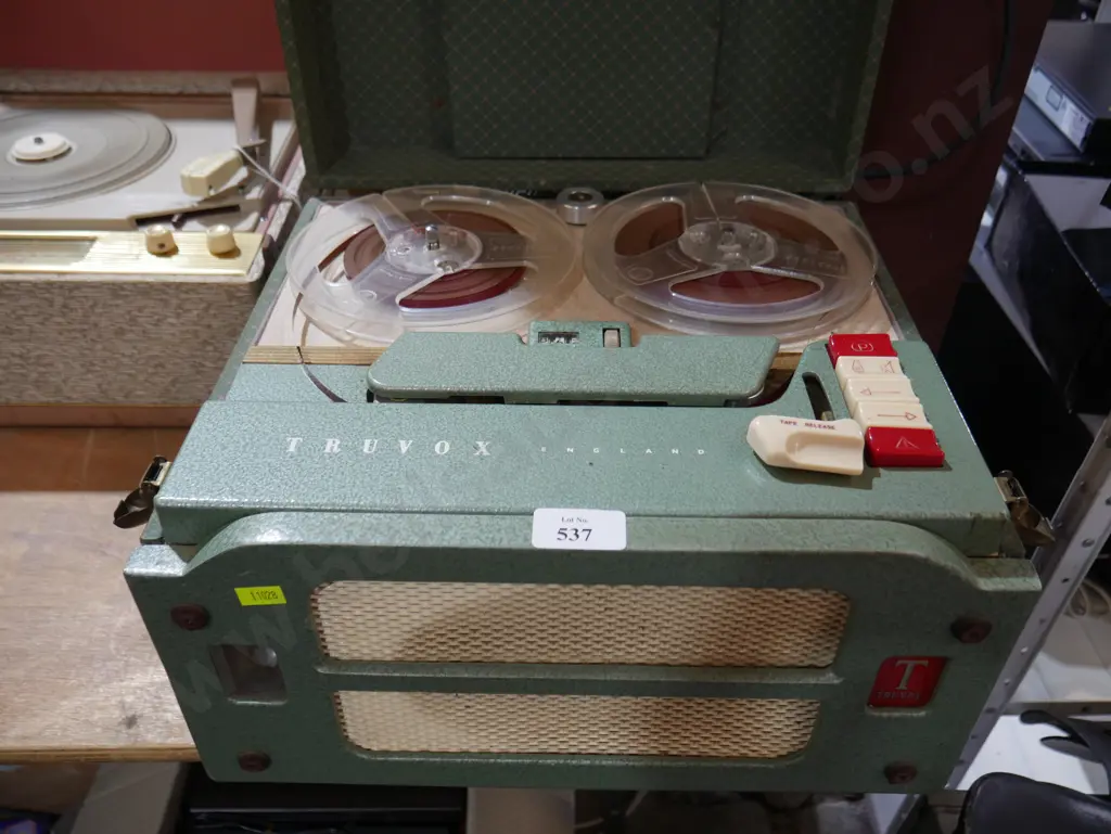 Truvox reel to reel player Image 1++