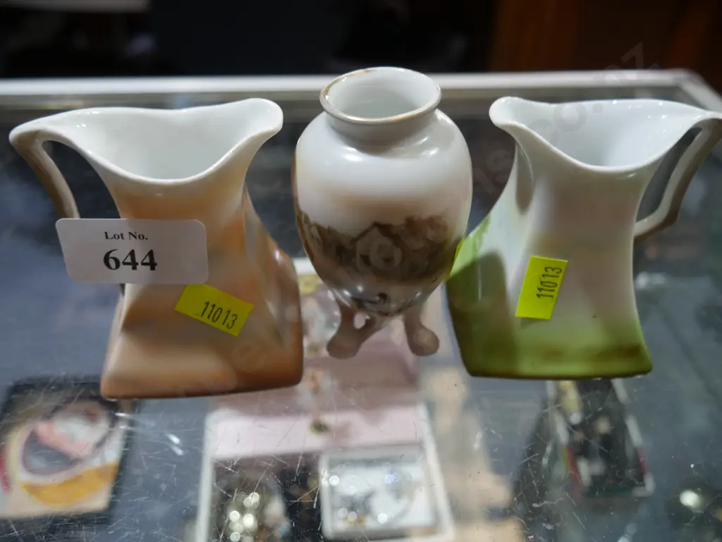 Three pieces of Bayreuth china Image 1++