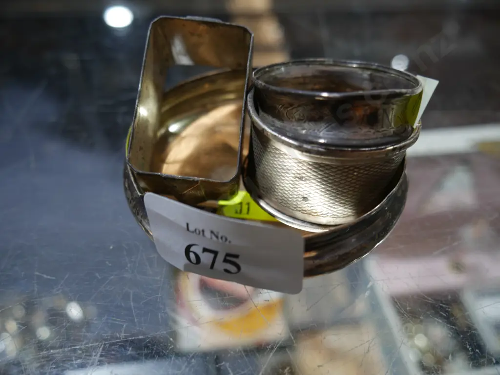 Sterling silver lid etc Image 1++