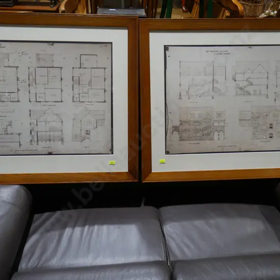 Plans of Canterbury college