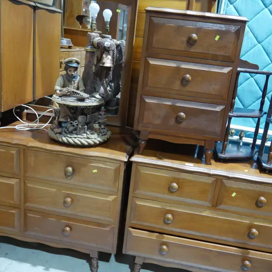 Four-piece bedroom suite