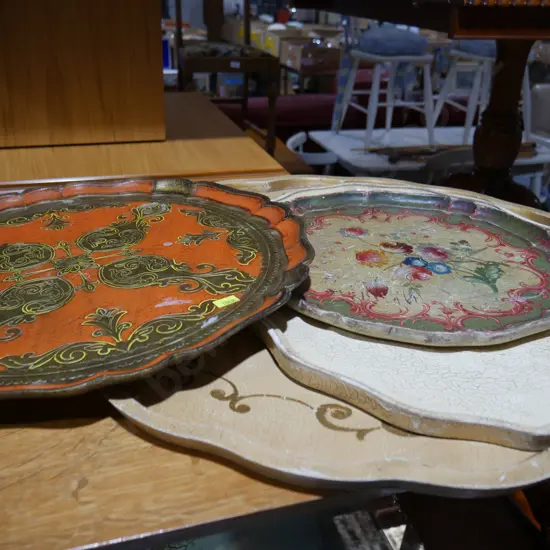Oriental trays