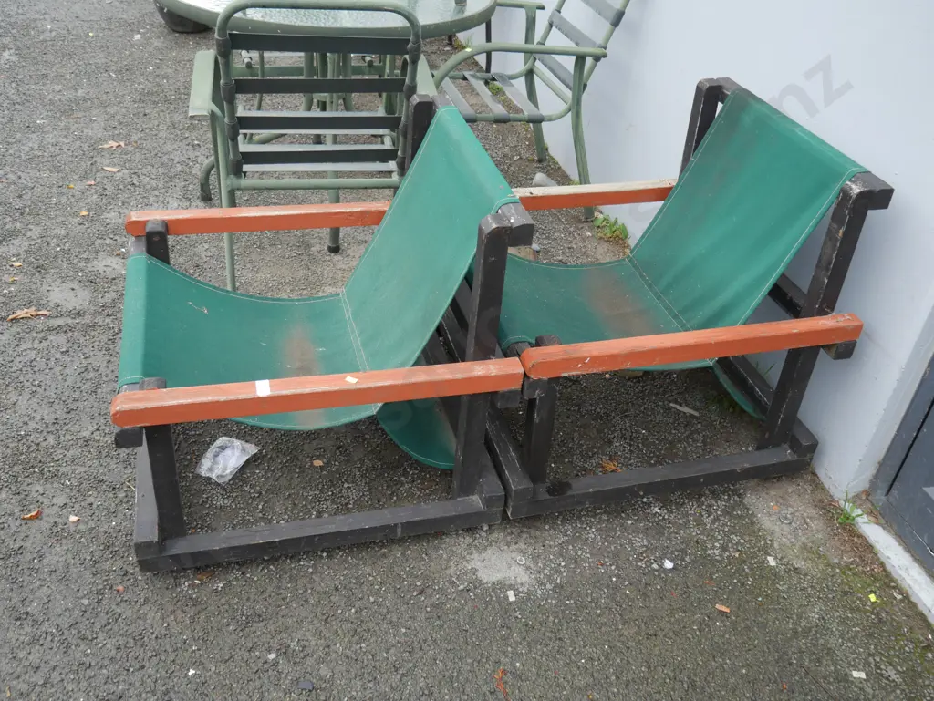 Two outdoor chairs Image 1++