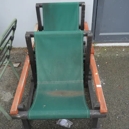 Two outdoor chairs