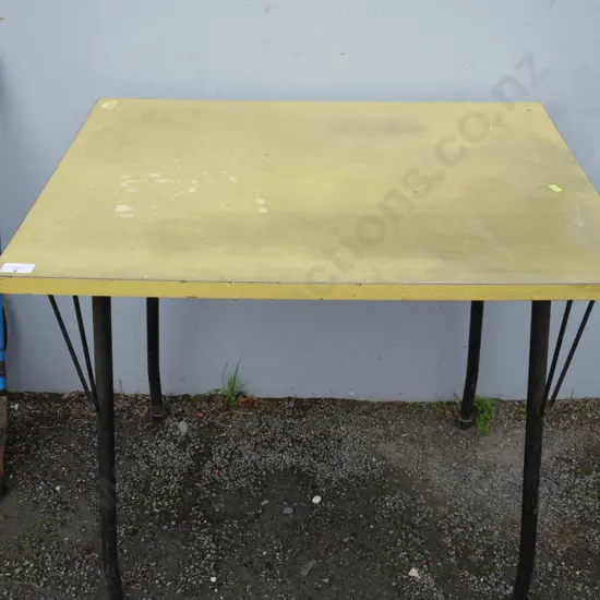 Formica top table