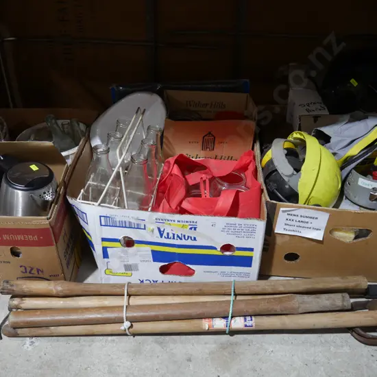 3 boxes of assorted sundries