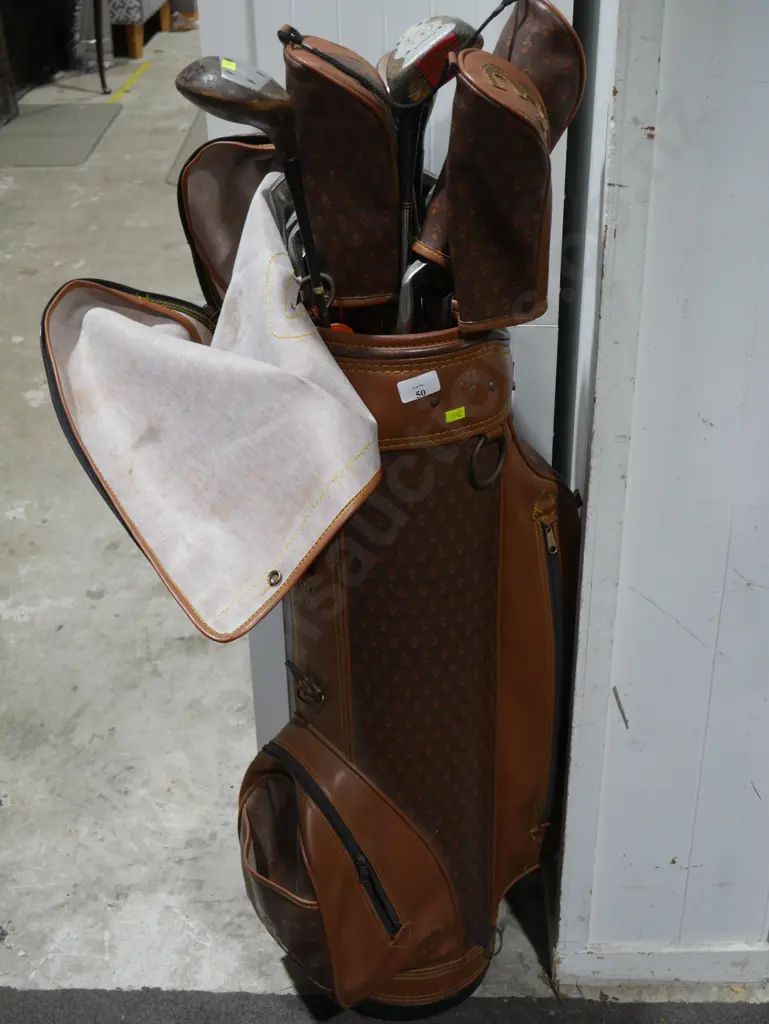 Golf bag and clubs Image 1++