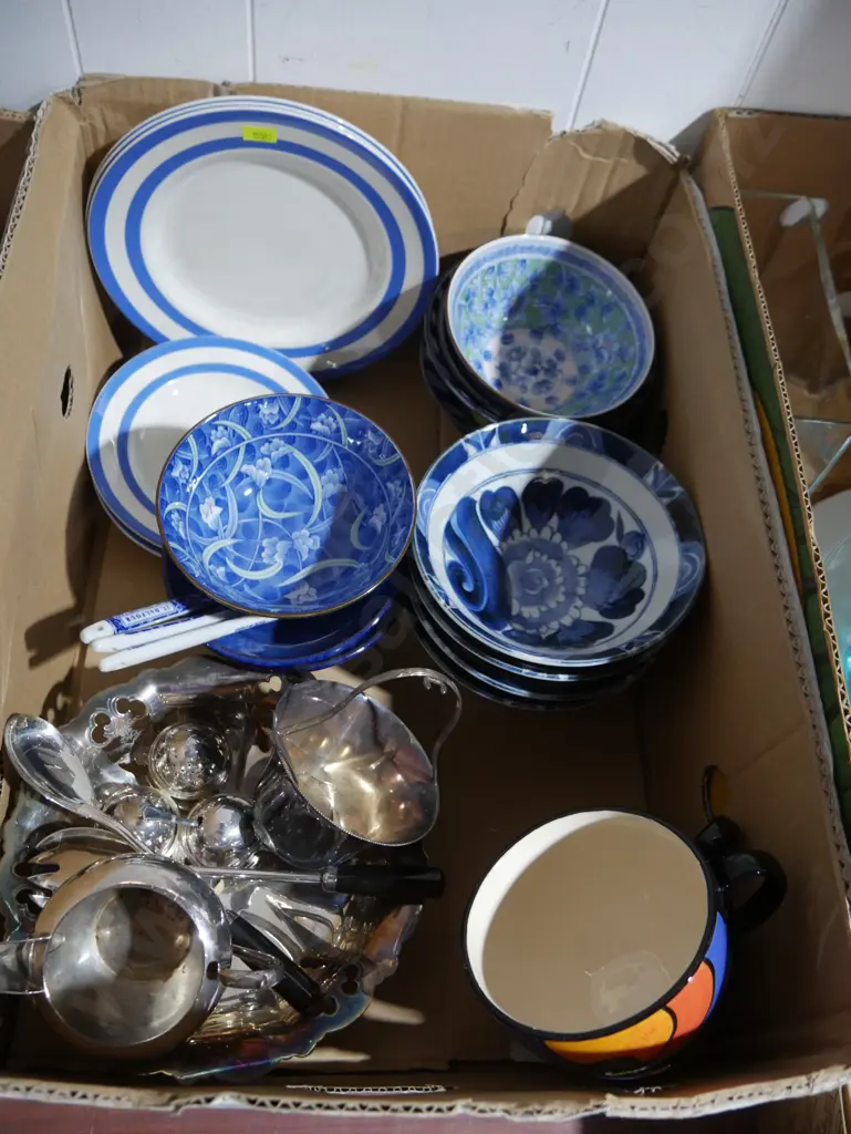 Blue and white china, E.P ware etc Image 1++