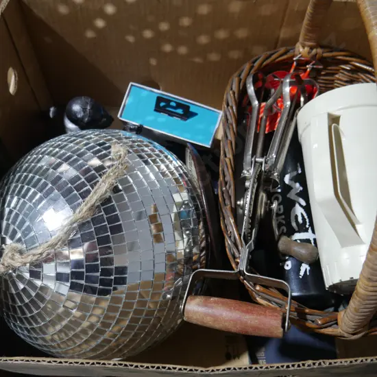 Disco ball, basket etc