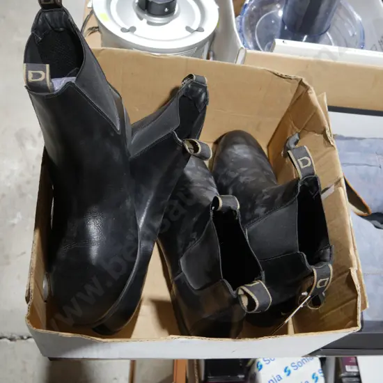 Two pair of new Dublin riding boots UK size 12