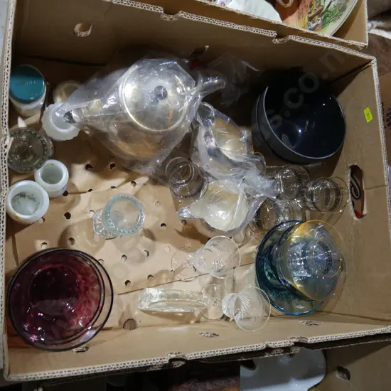 Glassware etc