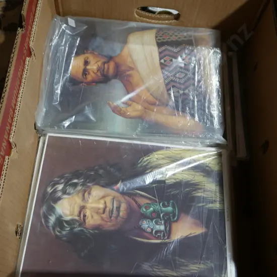 Assorted Maori prints