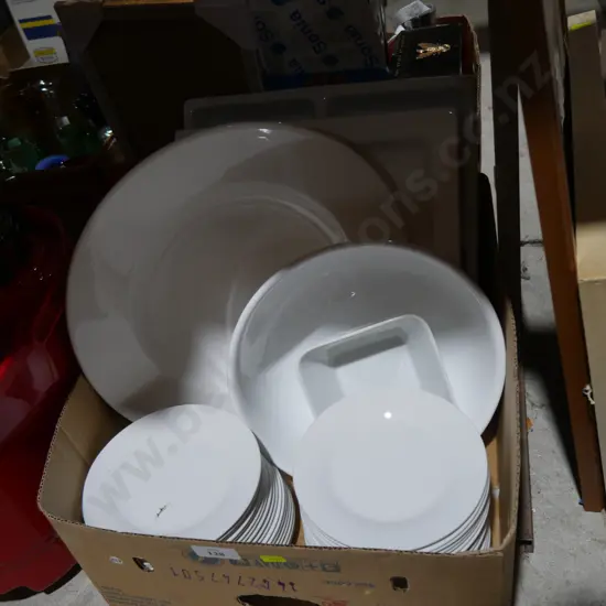 White dinnerware