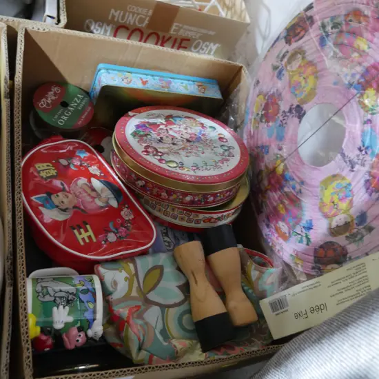 Tins etc