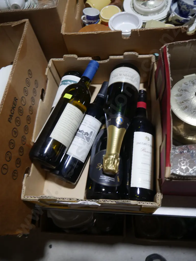 Assorted wine bottles Image 1++