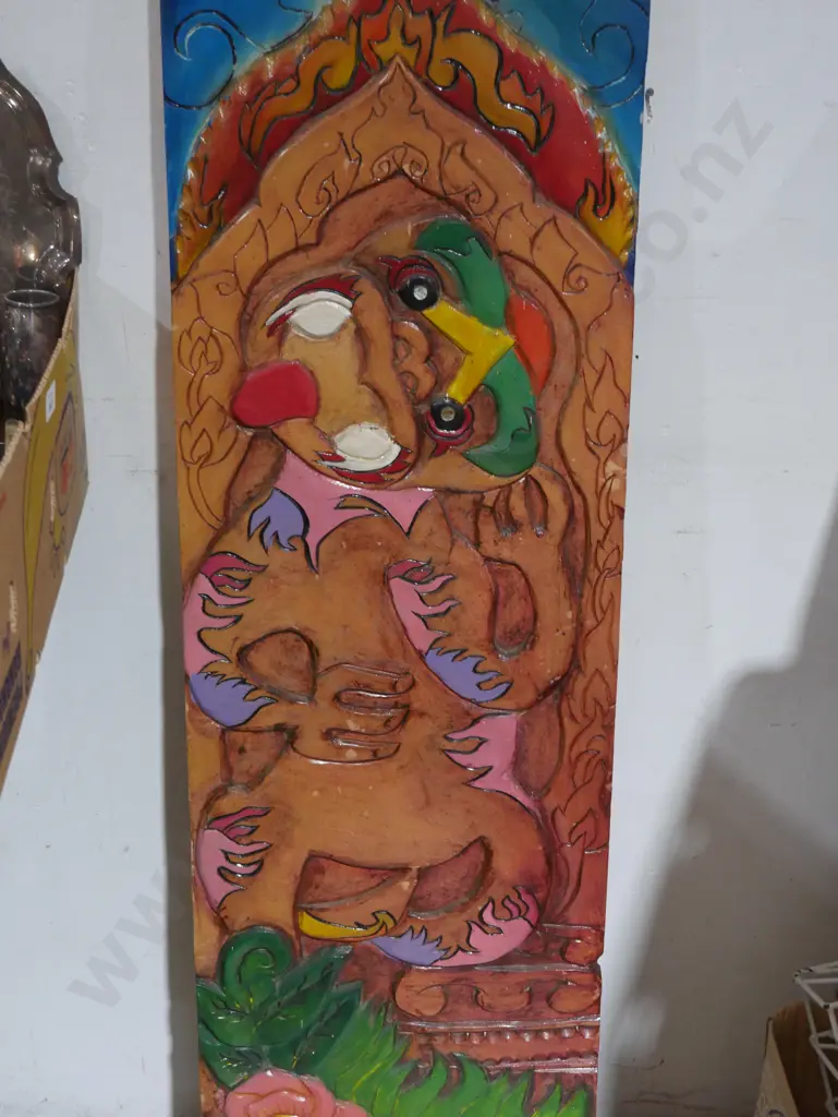Maori wooden carving Image 1++