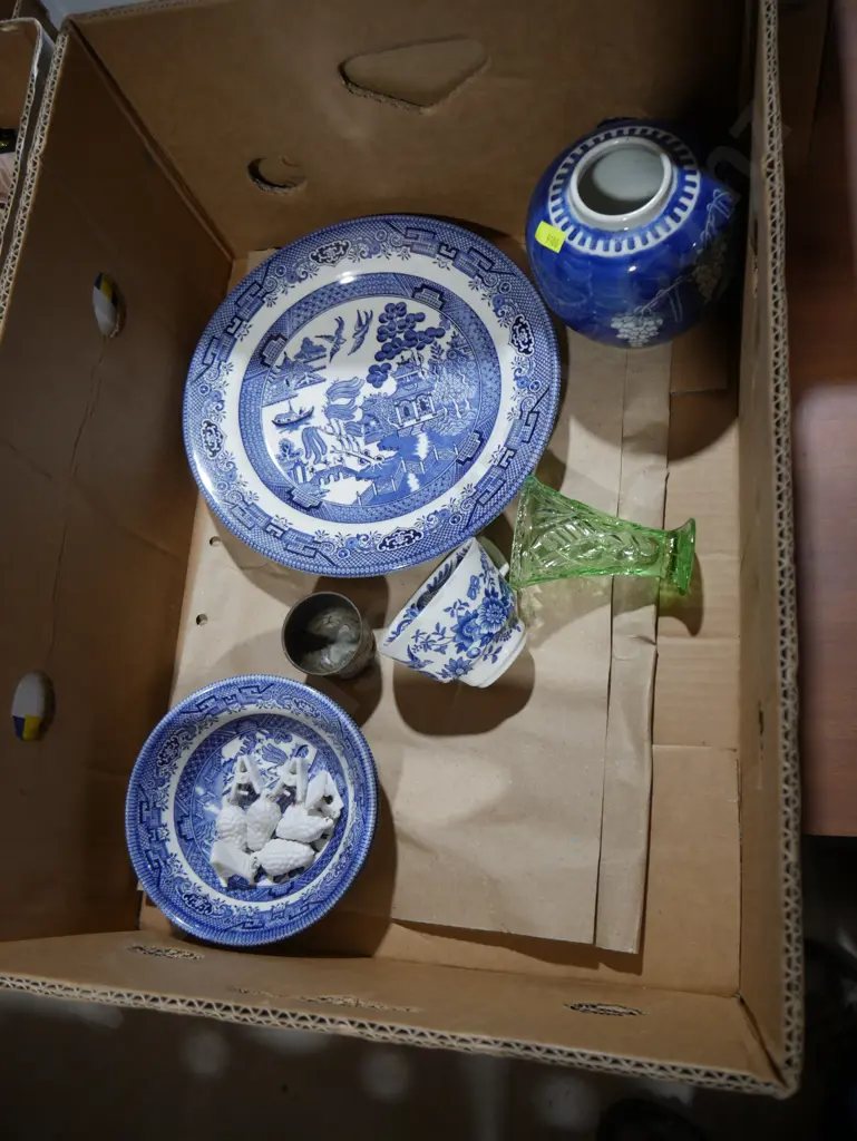 Blue and white china etc Image 1++