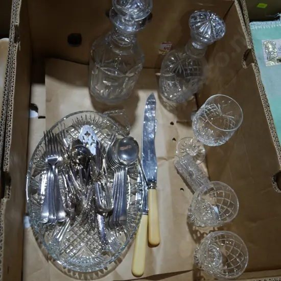 Cutlery and glassware