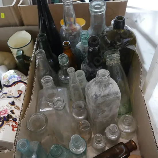 Assorted bottles