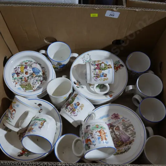 New Zealand children themed china