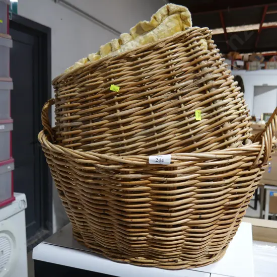 Baskets and cushions
