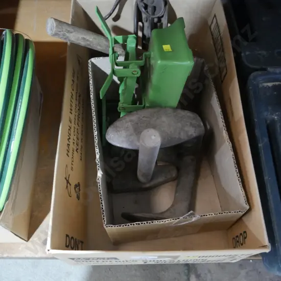 Shoe last, scales etc