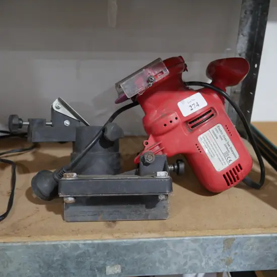 Chainsaw sharpener