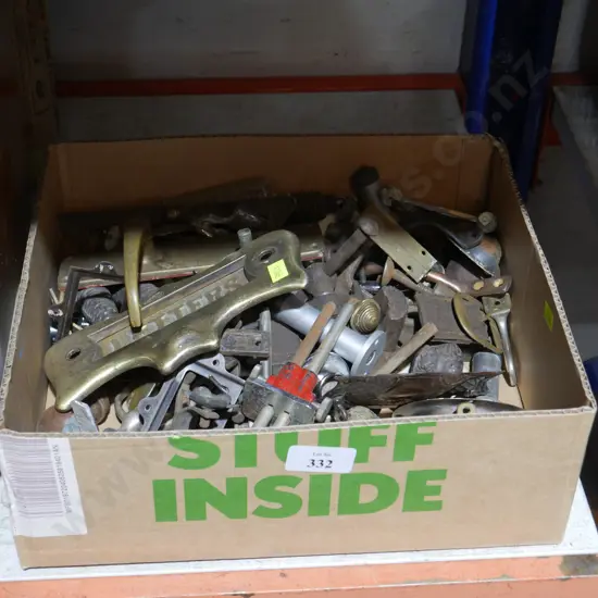 Door handles, other metal sundries