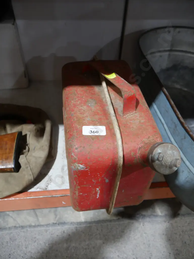 Caltex petrol can Image 1++