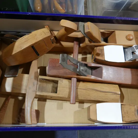 Assorted wood planes