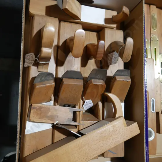 Assorted wood planes