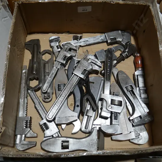 Assorted wrenches etc