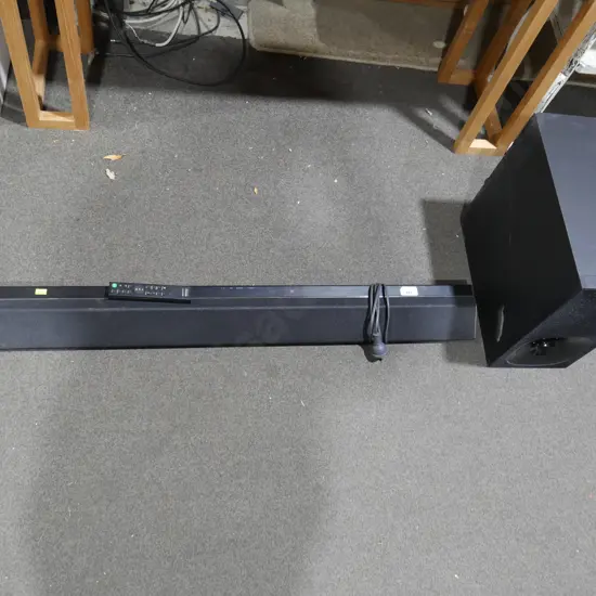 Sony sound bar and subwoofer