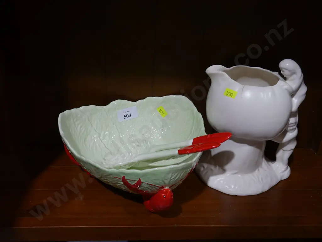 Carlton ware lobster bowl etc Image 1++