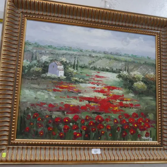 Oil painting by Nouvi