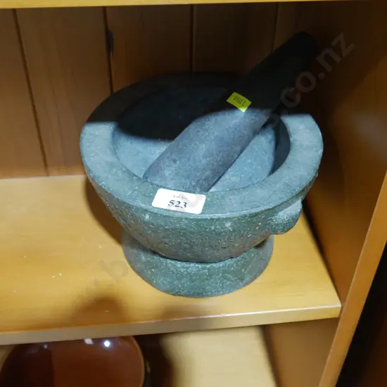 Large pestle and mortar