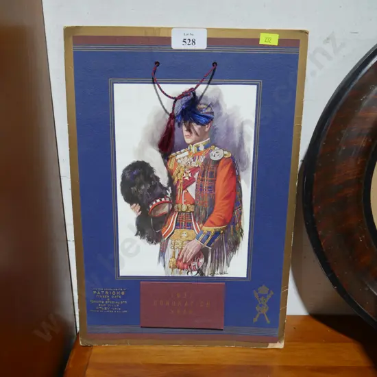 1937 coronation calendar