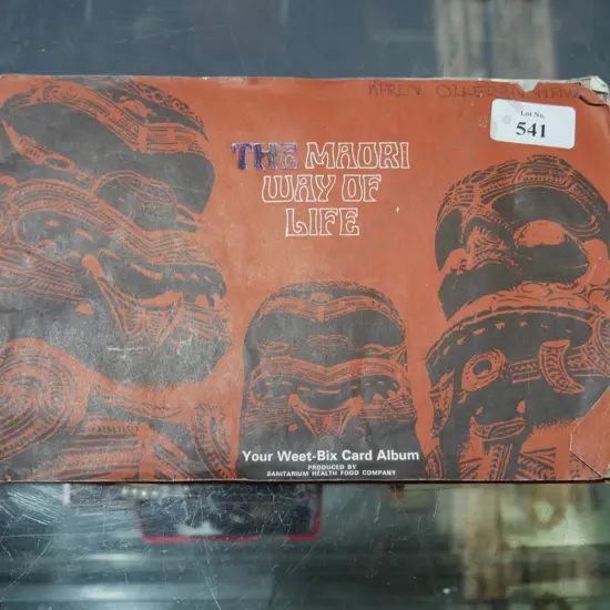 Maori life collector cards