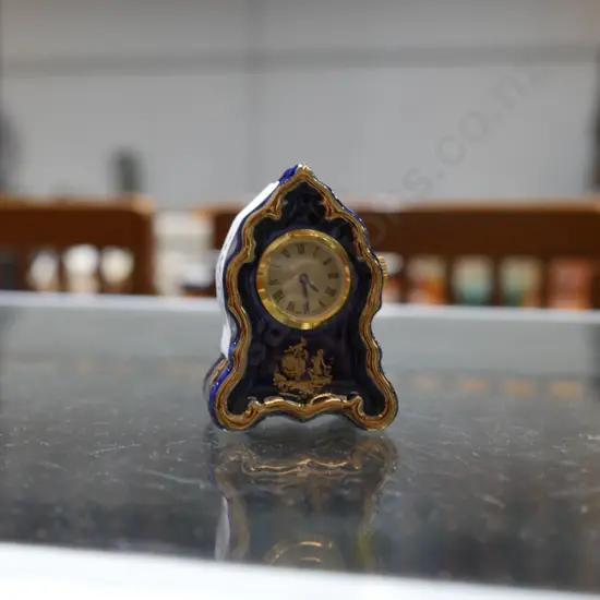 Small Limoges clock