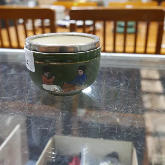 Sterling silver top bowl