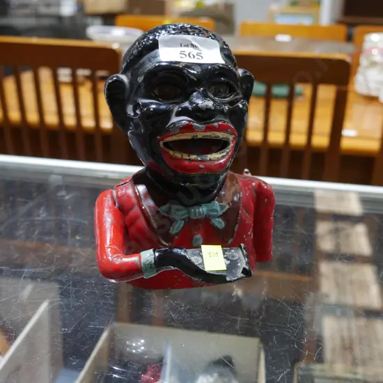 Greedy boy money box