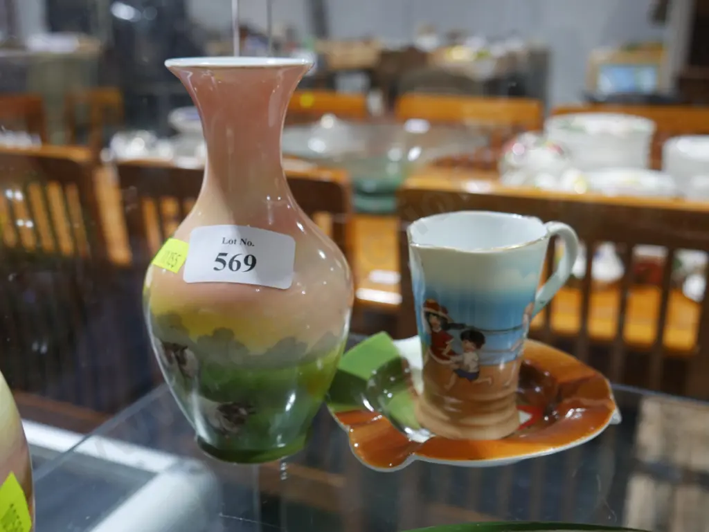 Royal Bayreuth vase etc Image 1++