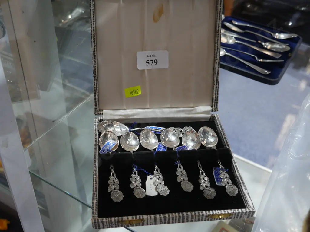 Set of silver coffee spoons Image 1++