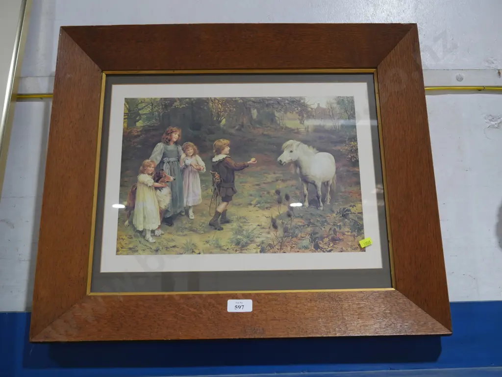 Arthur J Elsley framed print Image 1++