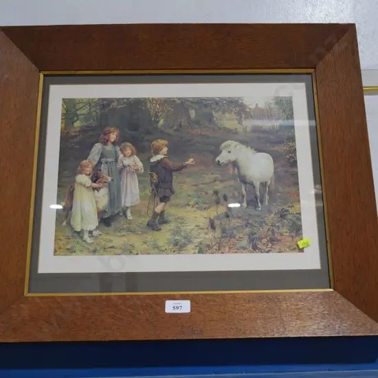 Arthur J Elsley framed print