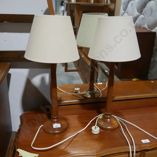 Pair of table lamps