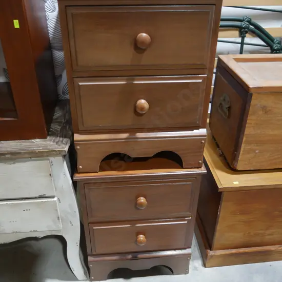 Pair of bedside drawers