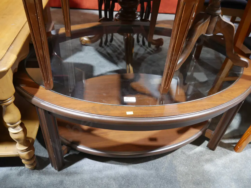 Glass top coffee table Image 1++